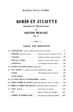 Hector Berlioz: Romeo & Juliet Product Image
