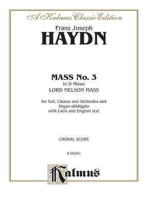 Franz Joseph Haydn: Mass No. 3 in D Minor (Lord Nelson or Imperial)