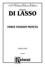 Orlando di Lasso: Three Passion Motets Product Image