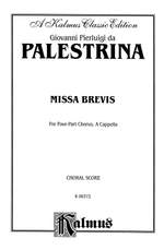 Giovanni Pierluigi da Palestri: Missa Brevis Product Image