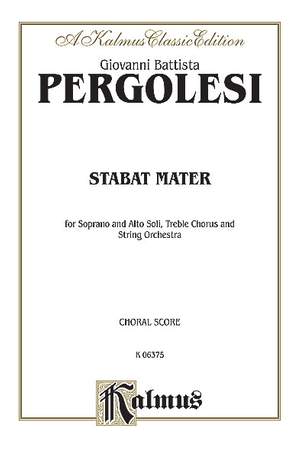 Giovanni Battista Pergolesi: Stabat Mater