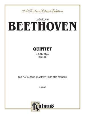 Ludwig van Beethoven: Quintet, Op. 16