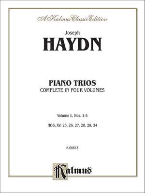 Franz Joseph Haydn: Trios for Violin, Cello and Piano, Vol. I