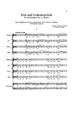 Johannes Brahms: Fest-und Gedenkspruche, Op. 109 Product Image