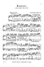 Johann Sebastian Bach: Cantata No. 192 -- Nun danket alle Gott Product Image