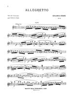 Benjamin Godard: Allegretto for Flute and Piano, Op. 116 Product Image