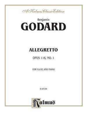 Benjamin Godard: Allegretto for Flute and Piano, Op. 116