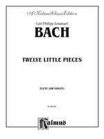 Carl Philipp Emanuel Bach: Twelve Little Pieces Product Image