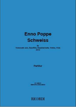 Enno Poppe: Schweiss