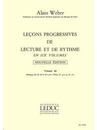 Alain Weber: Leçons Progressives de Lecture et Rythme