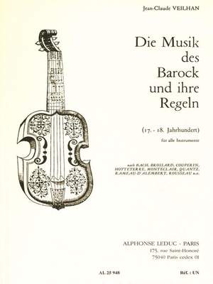 Jean-Claude Veilhan: Die Musik des Barock und ihre Regeln