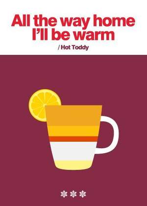 Merry Little Hot Toddy Christmas Greetings Card