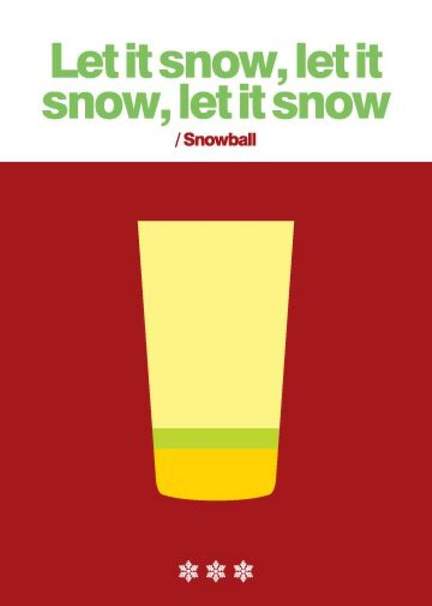 Merry Little Snowball Card