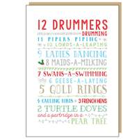 12 Days Of Christmas - Christmas Card