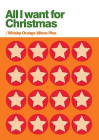 Merry Little Whisky Orange Mince Pies Card