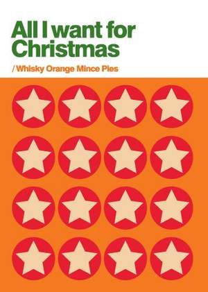 Merry Little Whisky Orange Mince Pies Card