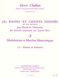 Henri Challan: 380 Basses et Chants Donnés Vol. 2B