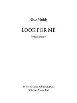 Nico Muhly: Look For Me