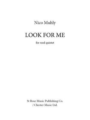 Nico Muhly: Look For Me