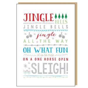 Jingle Bells - Christmas Card