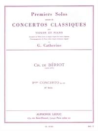 Pierre Rode: First Solos extracted from the Classic Concertos