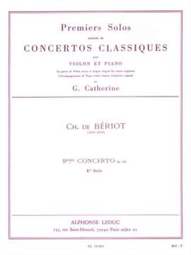 Pierre Rode: First Solos extracted from the Classic Concertos