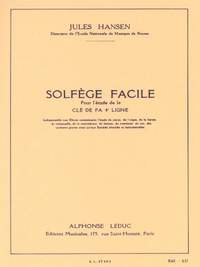 Jules Hansen: Solfège Facile