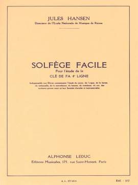 Jules Hansen: Solfège Facile