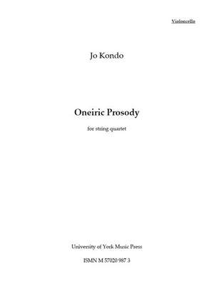 Jo Kondo: Oneiric Prosody