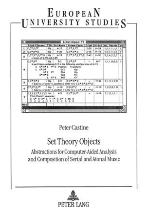 Set Theory Objects: Abstractions for Computer-Aided Analysis and Composition of Serial and Atonal Music