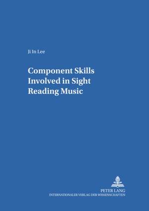 Component Skills Involved in Sight Reading Music