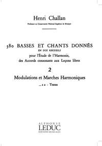 Henri Challan: 380 Basses et Chants Donnés Vol. 2A