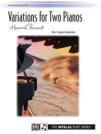 Howard Pancoast: Variations for Two Pianos