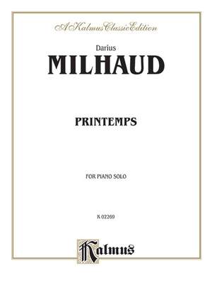 Darius Milhaud: Printemps