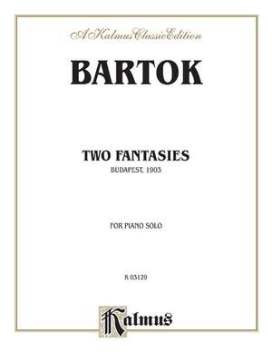 Béla Bartók: Two Fantasies (Gmunden 1903)