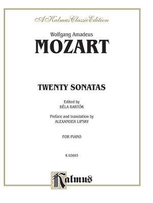 Béla Bartók/Wolfgang Amadeus Mozart: Twenty Sonatas