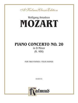 Wolfgang Amadeus Mozart: Piano Concerto No. 20 in D Minor, K. 466