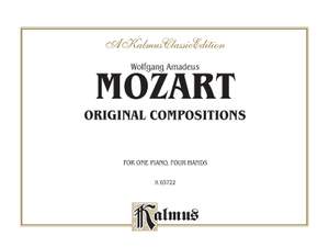 Wolfgang Amadeus Mozart: Original Compositions for Four Hands