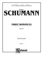 Robert Schumann: Three Romances, Op. 28 Product Image