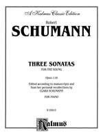 Robert Schumann: Three Sonatas for the Young, Op. 118 Product Image