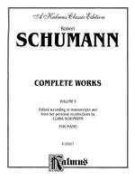 Robert Schumann: Complete Works, Volume V Product Image
