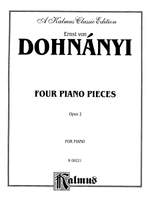 Ernst Von Dohnányi: Four Piano Pieces, Op. 2 Product Image