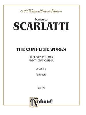 Domenico Scarlatti: The Complete Works, Volume IX