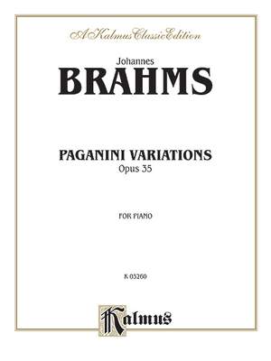 Johannes Brahms: Paganini Variations (Complete)