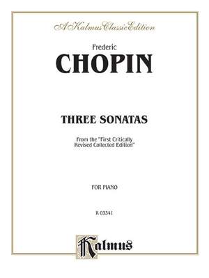 Frédéric Chopin: Three Sonatas