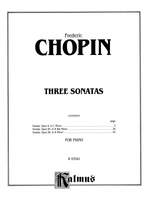 Frédéric Chopin: Three Sonatas Product Image