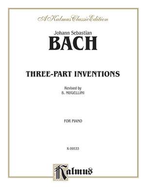 Johann Sebastian Bach: Three-Part Inventions