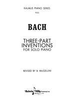 Johann Sebastian Bach: Three-Part Inventions Product Image