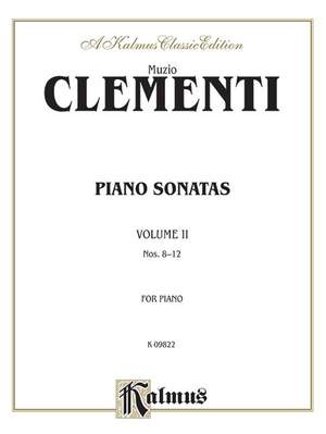 Muzio Clementi: Piano Sonatas, Volume II