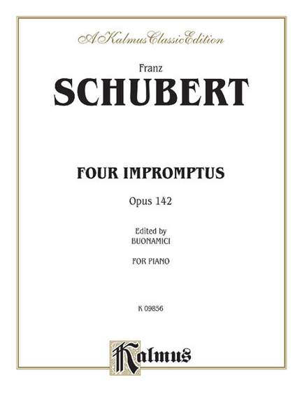 Franz Schubert: Four Impromptus, Op. 142